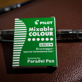 Pilot Parallel Pen Ink Cartridges (Set of 6) – Green