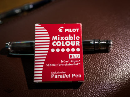 Pilot Parallel Pen Ink Cartridges (Set of 6) – Red