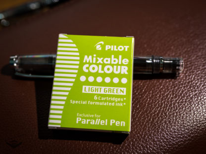 Pilot Parallel Pen Ink Cartridges (Set of 6) – Light Green