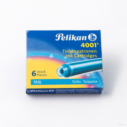Pelikan 4001 Ink Cartridges – Turquoise