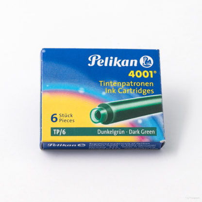 Pelikan 4001 Ink Cartridges – Dark Green
