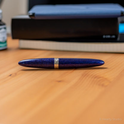 Benu Minima Fountain Pen – Purple Night Silver (Fine)