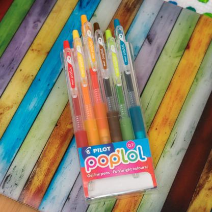 Pilot Pop'lol (Juice) Gel Pen 0.7mm (Set of 6) – Winter
