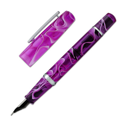 Narwhal Hippocampus Purple Fountain Pen