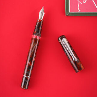 Narwhal Schuylkill Rockfish Red Fountain Pen