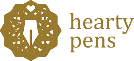 Hearty Pens logo text