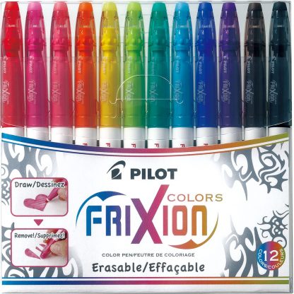 Pilot Frixion Colours Pen (Set of 12) – Assorted